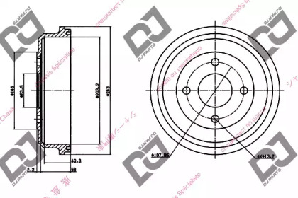 DJ PARTS BR1093 DJ PARTS BR1093